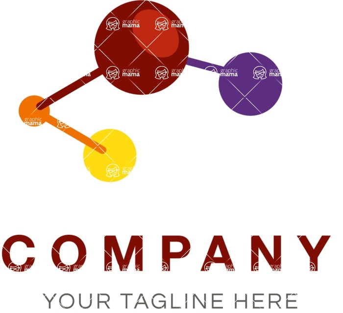 Business Logo Templates - vector graphics in a pack from GraphicMama - Modern Style Innovation Company Logo Design